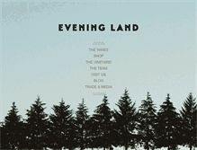 Tablet Screenshot of eveninglandvineyards.com